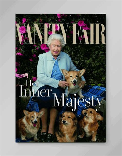 Queen Elizabeth And Her Cute Corgis Are On The Cover Of Vanity Fair