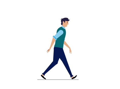Human Walk Cycle Animation