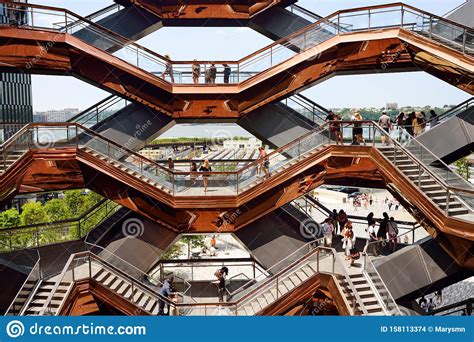 New York, USA - July 9, 2019: Vessel Architect Thomas ...