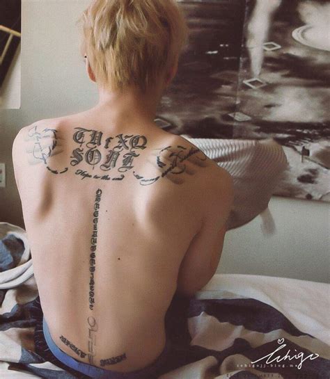 Many kpop idols tattoos might be an expression their feelings or a reminder. what's your favorite tattoo from a kpop idol? - Random ...