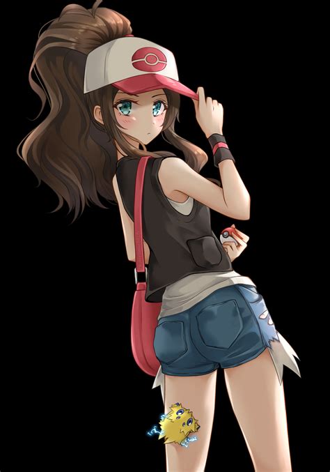 Fond d écran Anime Filles anime Pokémon Hilda pokemon cheveux