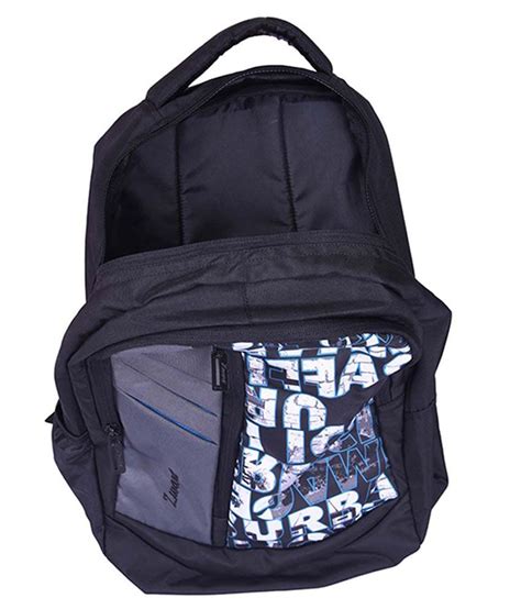 Zwart Black Polyester Backpack Buy Zwart Black Polyester Backpack