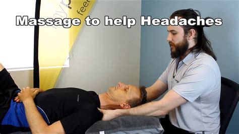 Massage To Help Headaches By Adelaide Massage Therapist Youtube
