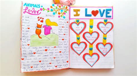 My Lovely Personal Diary Part 5 My Handmade Art Journal Writing