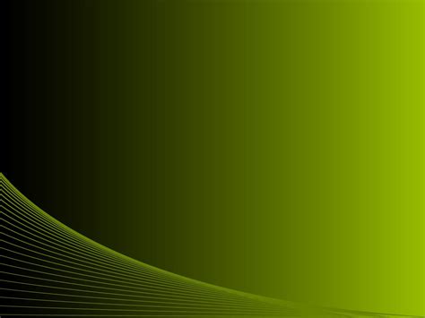 Formal Black Green Lines Background For Powerpoint Gradient Ppt Templates