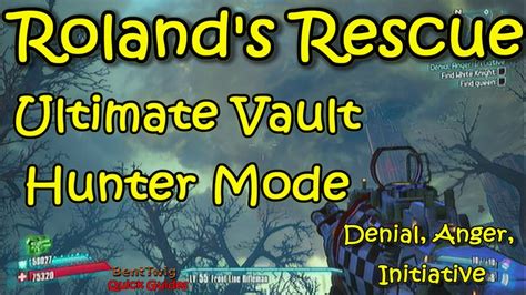 Ultimate vault hunter mode is unlocked for a character once they have completed the main story missions in true vault hunter mode and reached level 50. Borderlands 2 - Ultimate Vault Hunter Mode - Roland Rescue - Denial Anger Initiative - YouTube
