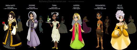 Historically Accurate Disney Princesses By Myfantasyzone On Deviantart