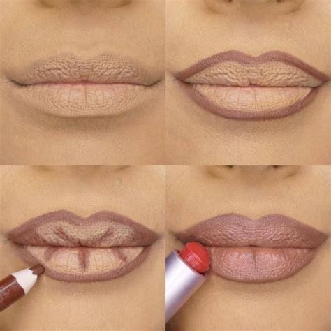 Adjust Your Lip Shape Correctly Lip Contouring Eye Makeup Tinted