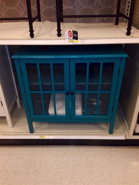Check spelling or type a new query. Teal & Glass cabinet from target | Glass cabinet, Home ...