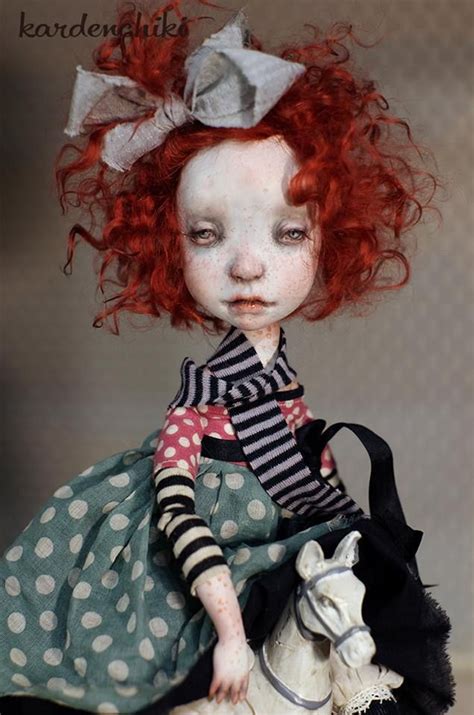 Kardenchiki Fairy Art Dolls Ooak Art Doll Art Dolls Handmade Ooak