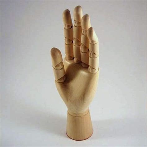 Wooden Hand Mannequin Manikin Display Medium 10 Inches One Etsy
