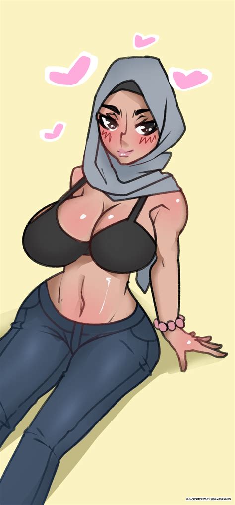 Rule 34 1girls Big Breasts Bolapistarize Hijab Shirtless 5159385