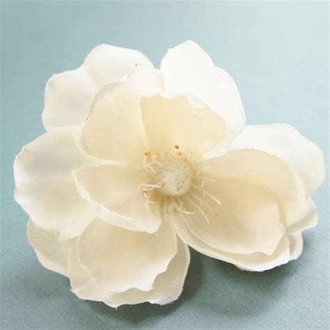 Mini size:15 inches after fluffing.since the package is relatively small, it is necessary to make some arrangement for it. Large Cream Magnolia - Artificial Flowers, Silk Flowers ...