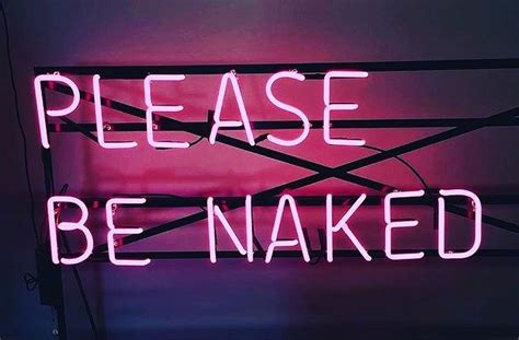 Pink Lights Quote Photography Please Naked Please Be Naked Guter