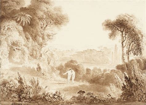 John Martin The Garden Of Eden 1821 Garden Of Eden Religious