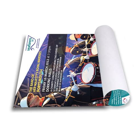 Indoor Posters Custom Full Colour Poster Printing