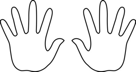 5 out of 5 stars. Small Child's Handprint Template - - Yahoo Image Search ...