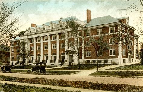 Womens Residence Hall University Of Illinois Postcard Col Flickr