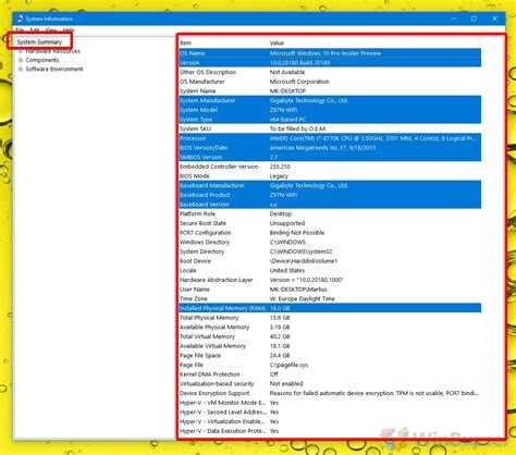 Windows 10 How To Check Pc Specs With System Information Or Speccy