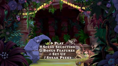The Jungle Book 2 2003 Dvd Movie Menus