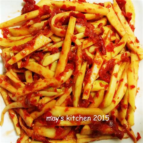 Sambal belacan mangga, kota bharu. May's Kitchen: SAMBAL MANGGA ala D"cost