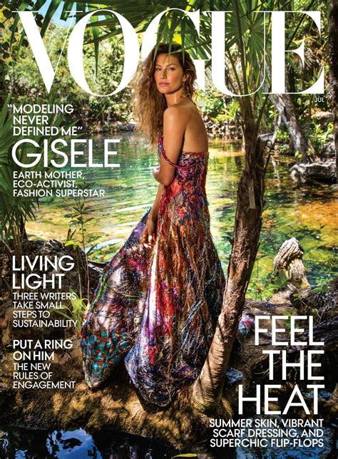 Daily Delight Gisele Bundchen For Vogue Us
