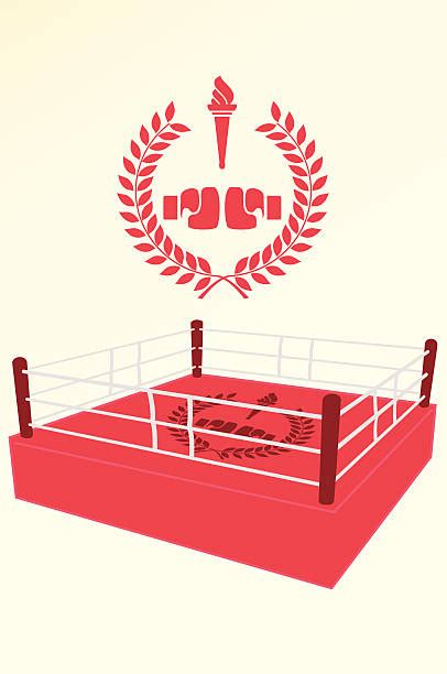 Boxing Ring Illustrations Royalty Free Vector Graphics