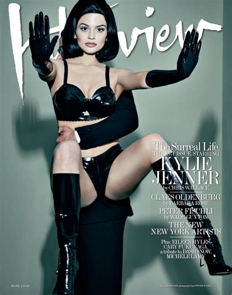 Kylie Jenner Covers Interview Magazine In A Golden Wheelchair