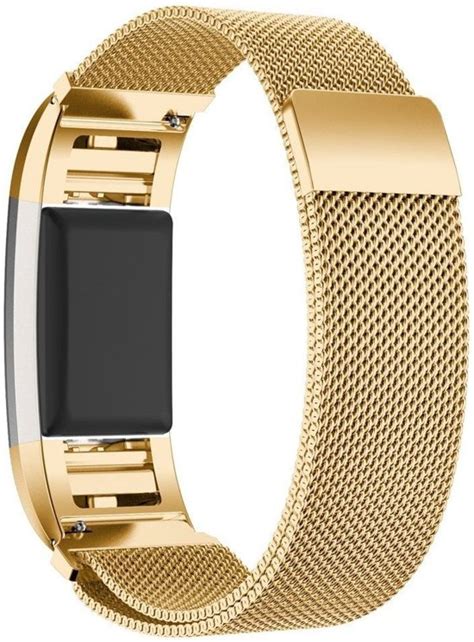 Fitbit Charge 2 Milanees Armband Gold