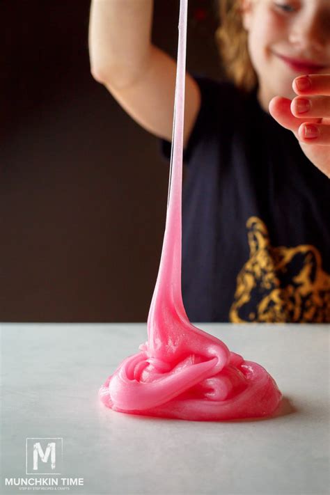How To Make Slime With Glue And Baking Soda Video Munchkin Time