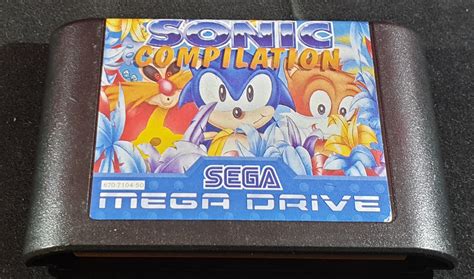 Sonic Compilation Aka Sonic Classics Cartridge Only Sega Mega Drive Ga