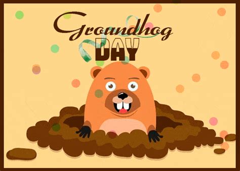 Groundhog Day Gif - GIFcen