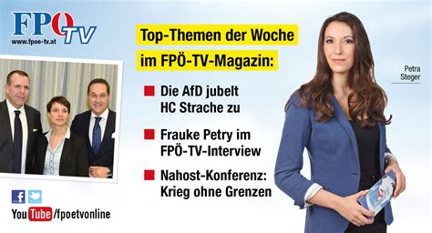 Die fpö verfügt über eine reihe von vorfeldorganisationen, die allesamt über eine bundesorganisation verfügen, nicht jedoch zwingend über eine flächendeckende präsenz in allen bundesländern. FPÖ-TV: Die AfD bejubelt HC Strache in Düsseldorf - www ...