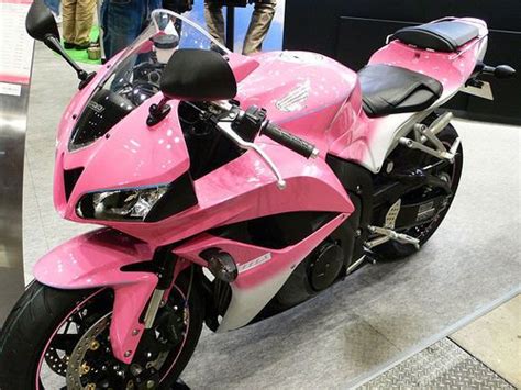 [motorcycle show 2008] pink cbr600rr pink motorcycle pink bike pink car