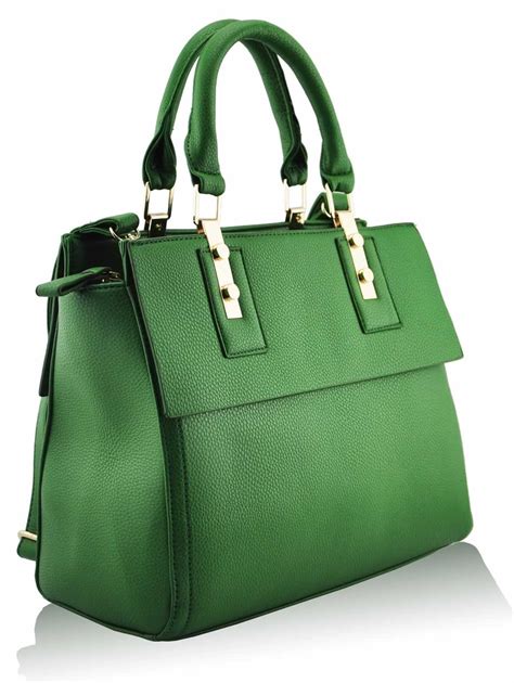Dark Green Luxury Handbags Wholesale