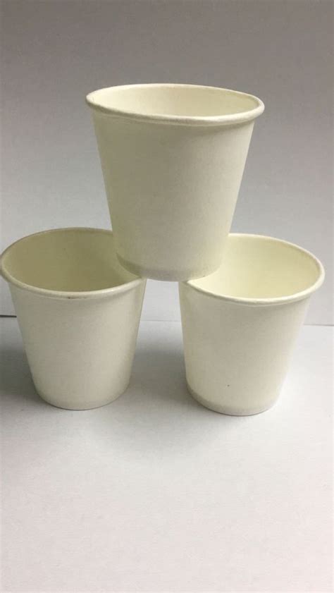 65 ML Plain Paper Cup Packet Size 50 Pieces At Rs 0 25 Piece In Surat