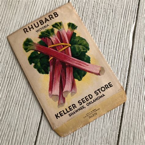 Seed Packet Envelopes Vegetable Collection Vintage Keller Shawnee Ok