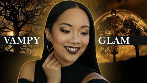 Vampy Glam Autumn Makeup Tutorial Mrs Sippy Youtube