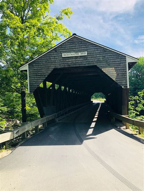 Swiftwater Covered Bridge In Bath New Hampshire Paul Chandler June