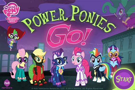 Power Ponies Go My Little Pony Friendship Is Magic Wiki