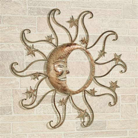 Sun And Moon Indoor Outdoor Wall Art