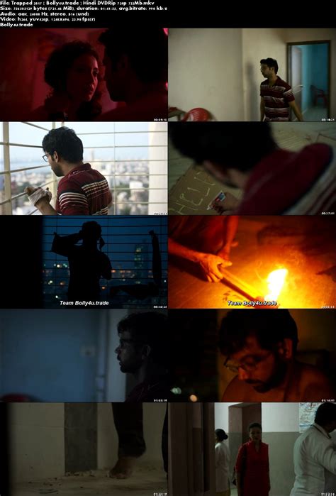 Trapped 2017 Dvdrip 300mb Full Hindi Movie Download 480p ~ Ufilmy