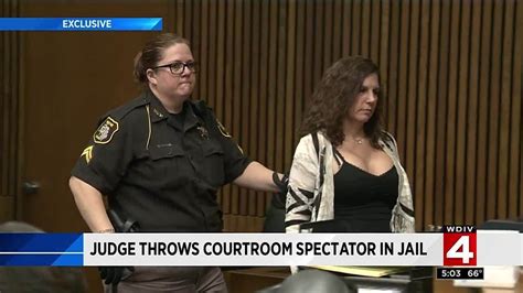 2 Removed From Court During Redford Womans Sentencing For