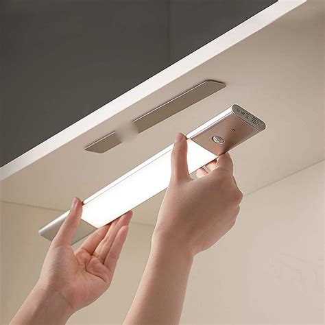 Under Cabinet Lighting Rechargeable Motion Sensor Closet Lights Usb
