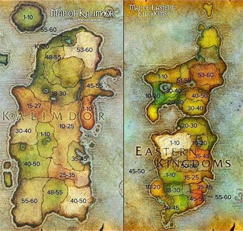 Seeing These Maps Better Level Up World Of Warcraft Training