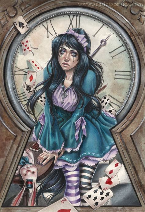 Awesome Alice Dark Alice In Wonderland Alice In Wonderland