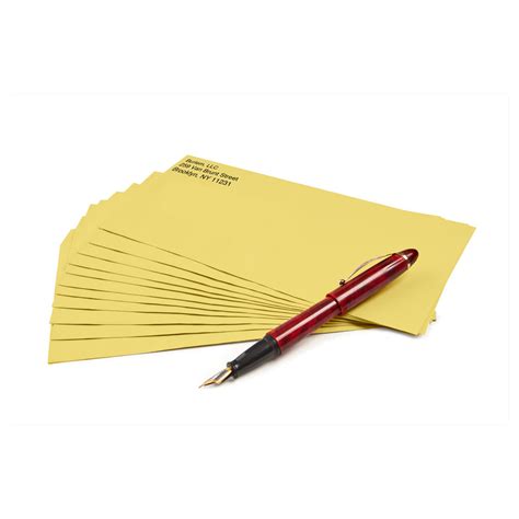 Business letters are still being sent and therefore there is still a need to know how to properly address an envelope. Number 10 Business Envelopes Imprinted with Return Address