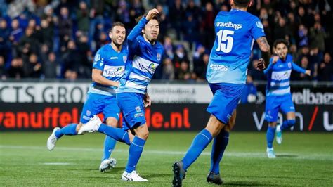 2 keer klikken voor betere bescherming van je data: Nakayama bezorgt PEC Zwolle zege op FC Groningen | RTL Nieuws