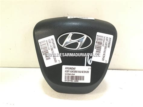 Tapa De Manubrio O Bocina Hyundai Accent 16 G4fc Dohc 16 Valv 4x2