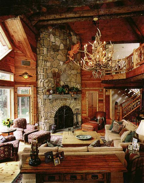 Log Cabin Interior Design 47 Cabin Decor Ideas